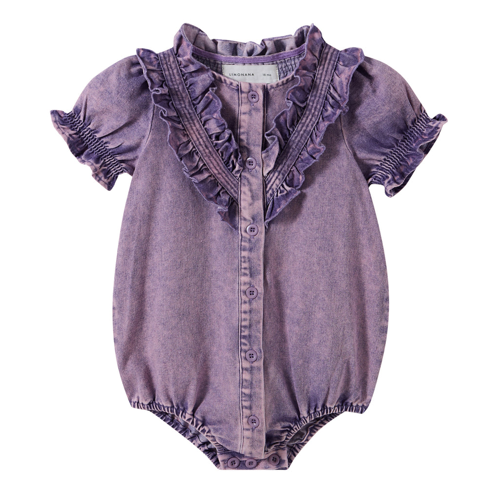 Purple Wash Romper