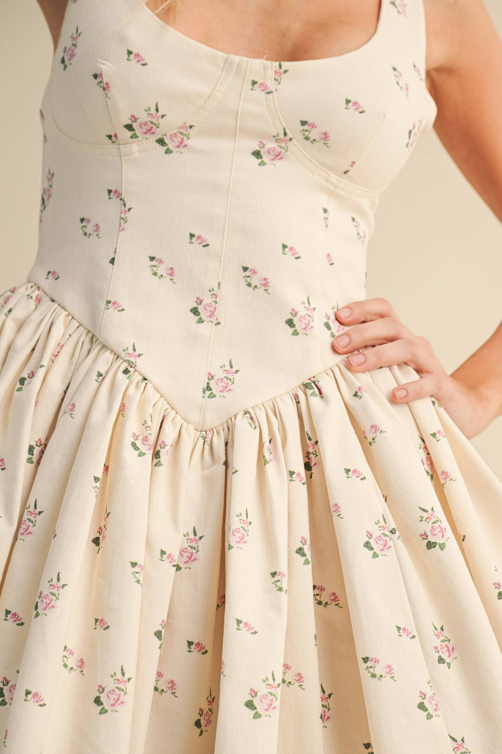 Bloomfield Bustier Babydoll Dress